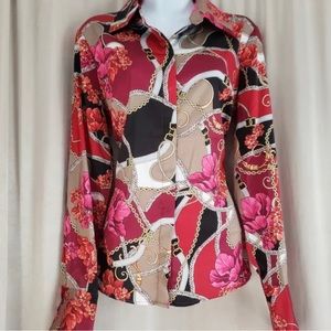 Printed charm blouse